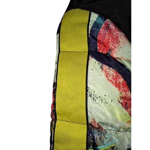 Sportier EST 1957 Boys L Puffer Jacket Graffiti Print All-Season Tech Division - Picture 3 of 10